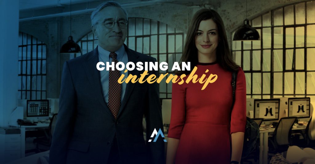 Choosing an internship